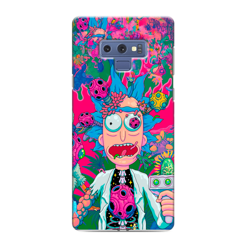 Силиконовый противоударный чехол на Samsung Galaxy Note 9 с принтом Рик и Морти Rick Morty Силиконовый противоударный чехол на Samsung Galaxy Note 9 с принтом Рик и Морти Rick Morty