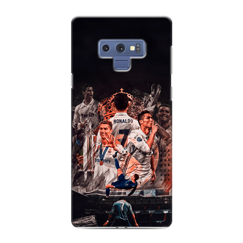 Силиконовый противоударный чехол на Samsung Galaxy Note 9 с принтом Реал Роналдо Real Ronaldo Силиконовый противоударный чехол на Samsung Galaxy Note 9 с принтом Реал Роналдо Real Ronaldo