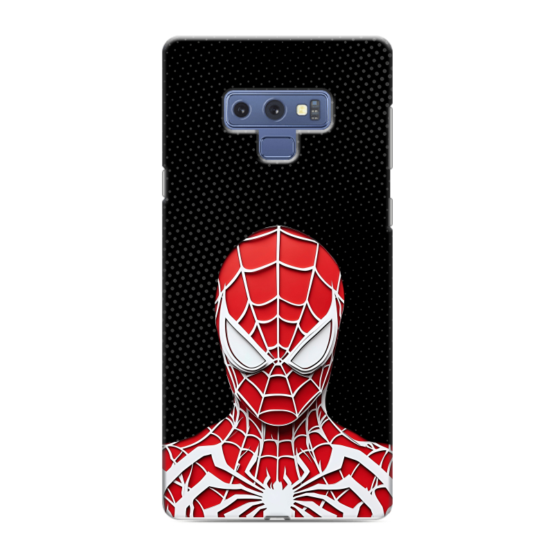 Силиконовый чехол на Samsung Galaxy Note 9 с принтом человек паук spiderman Силиконовый чехол на Samsung Galaxy Note 9 с принтом человек паук spiderman