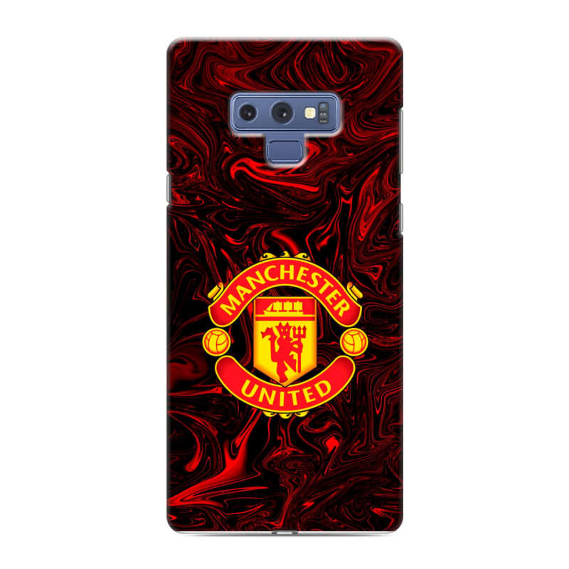 Силиконовый чехол на Samsung Galaxy Note 9 с принтом Manchester United Силиконовый чехол на Samsung Galaxy Note 9 с принтом Manchester United