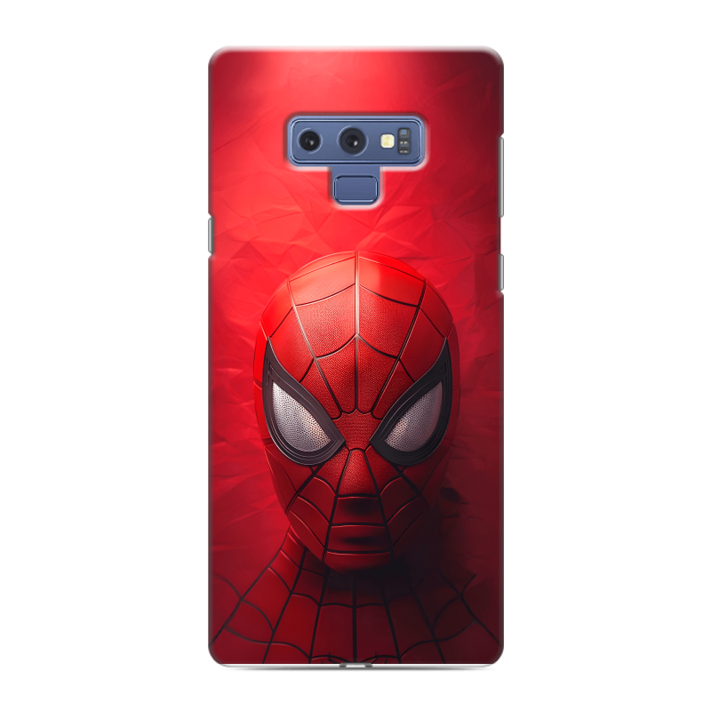 Силиконовый чехол на Samsung Galaxy Note 9 с принтом Spiderman Человек паук Силиконовый чехол на Samsung Galaxy Note 9 с принтом Spiderman Человек паук