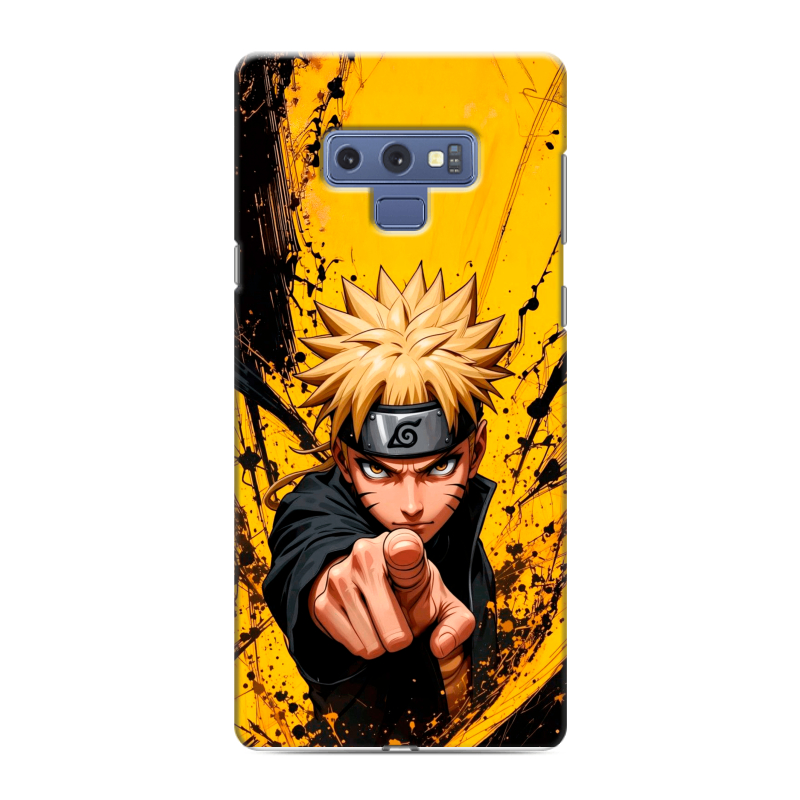 Силиконовый противоударный чехол на Samsung Galaxy Note 9 с принтом Naruto Наруто Силиконовый противоударный чехол на Samsung Galaxy Note 9 с принтом Naruto Наруто