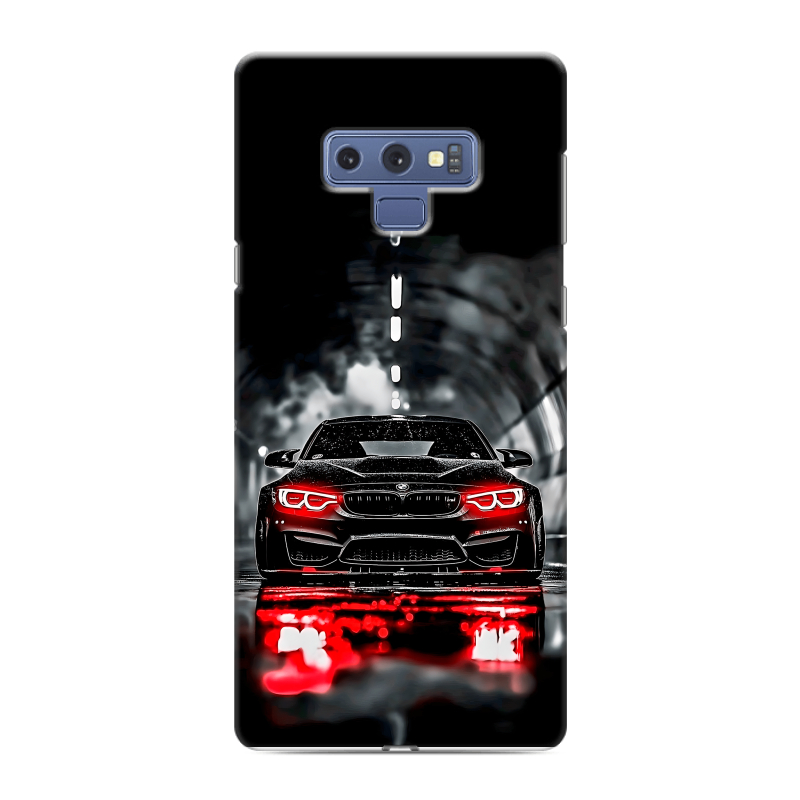 Силиконовый чехол на Samsung Galaxy Note 9 с принтом BMW БМВ Силиконовый чехол на Samsung Galaxy Note 9 с принтом BMW БМВ