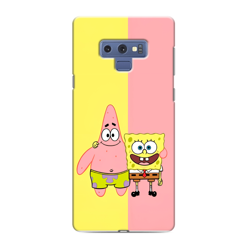 Силиконовый чехол на Samsung Galaxy Note 9 с принтом Спанч боб Спанчбоб Силиконовый чехол на Samsung Galaxy Note 9 с принтом Спанч боб Спанчбоб