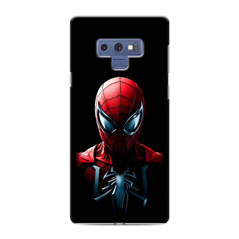 Силиконовый противоударный чехол на Samsung Galaxy Note 9 с принтом Spiderman Человек паук Силиконовый противоударный чехол на Samsung Galaxy Note 9 с принтом Spiderman Человек паук