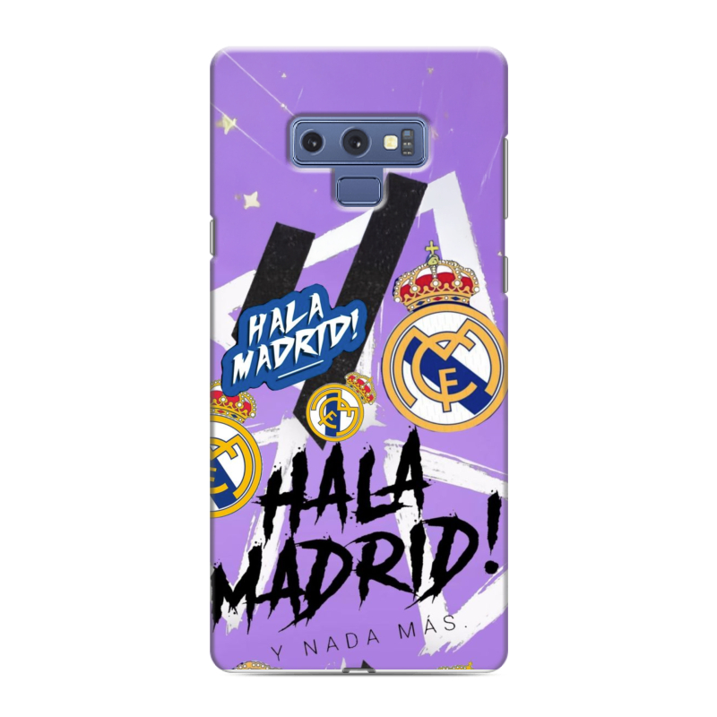 Силиконовый противоударный чехол на Samsung Galaxy Note 9 с принтом Real Madrid Реал Мадрид Силиконовый противоударный чехол на Samsung Galaxy Note 9 с принтом Real Madrid Реал Мадрид