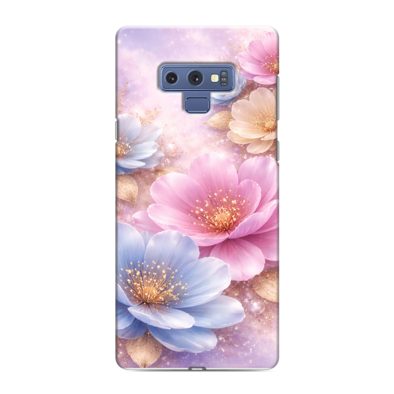 Силиконовый противоударный чехол на Samsung Galaxy Note 9 с принтом женский Силиконовый противоударный чехол на Samsung Galaxy Note 9 с принтом женский