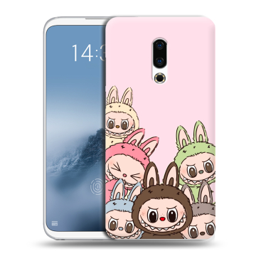 Силиконовый чехол на Meizu 16th Plus с принтом Лабубу Силиконовый чехол на Meizu 16th Plus с принтом Лабубу