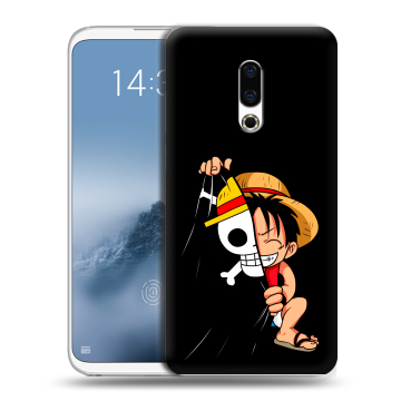 Силиконовый чехол на Meizu 16th Plus с принтом One Piece Ван Пис Силиконовый чехол на Meizu 16th Plus с принтом One Piece Ван Пис