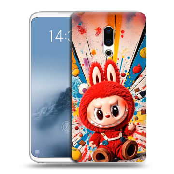 Силиконовый чехол на Meizu 16th Plus с принтом Labubu Лабубу Силиконовый чехол на Meizu 16th Plus с принтом Labubu Лабубу