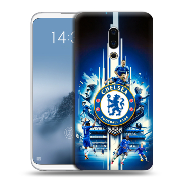 Силиконовый чехол на Meizu 16th Plus с принтом Chelsea Челси Силиконовый чехол на Meizu 16th Plus с принтом Chelsea Челси