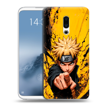Силиконовый чехол на Meizu 16th Plus с принтом Naruto Наруто Силиконовый чехол на Meizu 16th Plus с принтом Naruto Наруто
