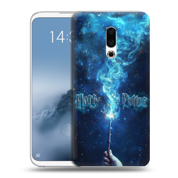 Силиконовый чехол на Meizu 16th Plus с принтом Harry Potter Гарри Поттер Силиконовый чехол на Meizu 16th Plus с принтом Harry Potter Гарри Поттер