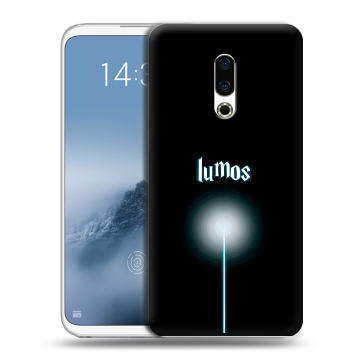 Силиконовый чехол на Meizu 16th Plus с принтом Harry Potter Гарри Поттер