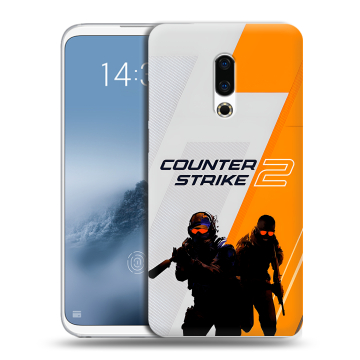 Силиконовый чехол на Meizu 16th Plus с принтом Counter Strike