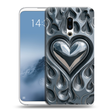 Силиконовый чехол на Meizu 16th Plus с принтом Y2K Силиконовый чехол на Meizu 16th Plus с принтом Y2K