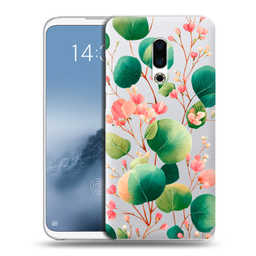 Силиконовый чехол на Meizu 16th Plus с принтом женский Силиконовый чехол на Meizu 16th Plus с принтом женский