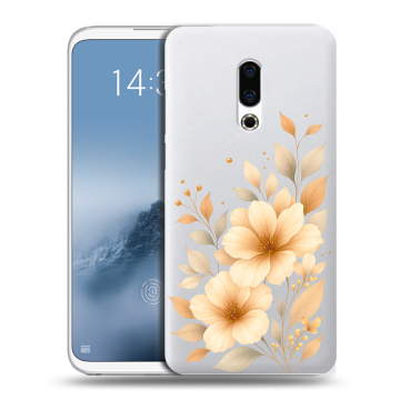 Силиконовый чехол на Meizu 16th Plus с принтом для девушки Силиконовый чехол на Meizu 16th Plus с принтом для девушки