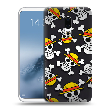 Силиконовый чехол на Meizu 16th Plus с принтом One Piece Ван Пис Силиконовый чехол на Meizu 16th Plus с принтом One Piece Ван Пис