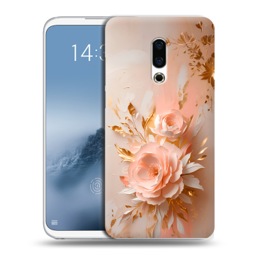 Силиконовый чехол на Meizu 16th Plus с принтом женский Силиконовый чехол на Meizu 16th Plus с принтом женский