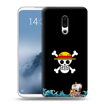 Силиконовый чехол на Meizu 16th Plus с принтом One Piece Ван Пис Силиконовый чехол на Meizu 16th Plus с принтом One Piece Ван Пис