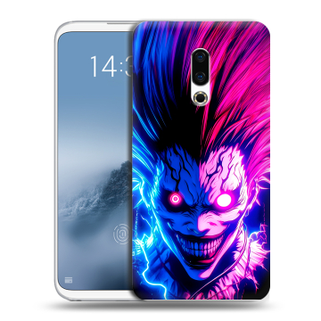 Силиконовый чехол на Meizu 16th Plus с принтом Death note Тетрадь смерти Силиконовый чехол на Meizu 16th Plus с принтом Death note Тетрадь смерти