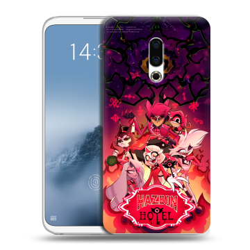 Силиконовый чехол на Meizu 16th Plus с принтом Hazbin Hotel Отель Хазбин Силиконовый чехол на Meizu 16th Plus с принтом Hazbin Hotel Отель Хазбин