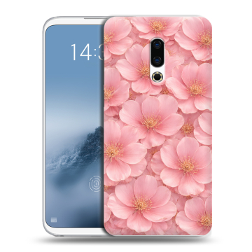 Силиконовый чехол на Meizu 16th Plus с принтом женский Силиконовый чехол на Meizu 16th Plus с принтом женский