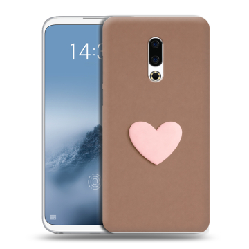 Силиконовый чехол на Meizu 16th Plus с принтом женский