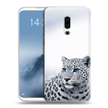 Силиконовый чехол на Meizu 16th Plus с принтом женский
