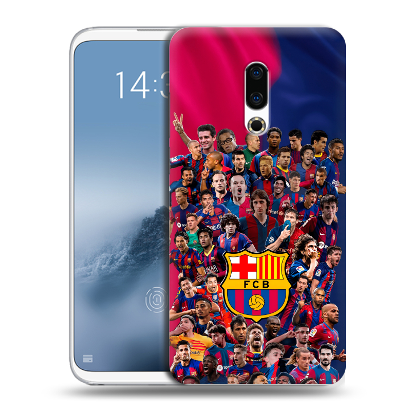 Силиконовый чехол на Meizu 16th Plus с принтом Барселона Barcelona Силиконовый чехол на Meizu 16th Plus с принтом Барселона Barcelona