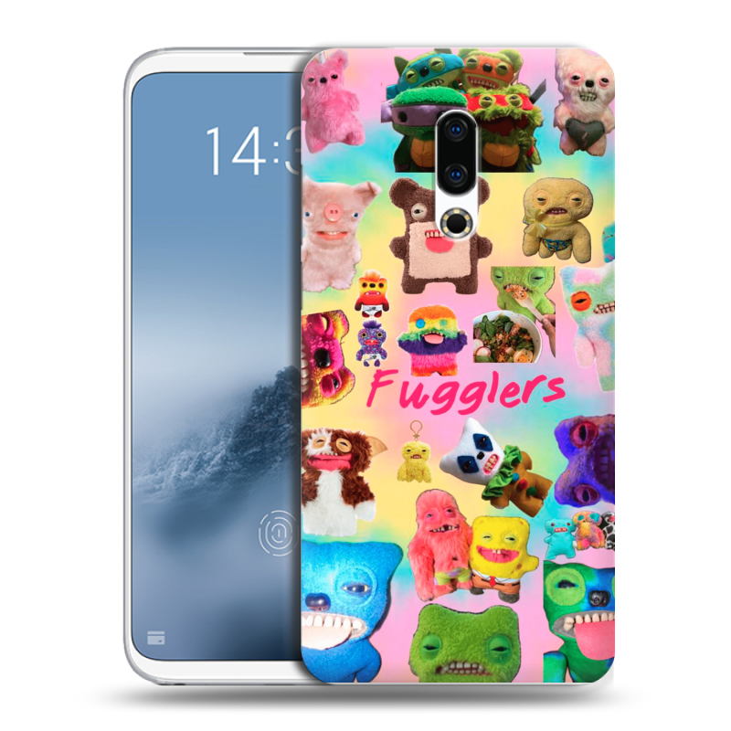 Силиконовый чехол на Meizu 16th Plus с принтом Флагер Fuggler Силиконовый чехол на Meizu 16th Plus с принтом Флагер Fuggler