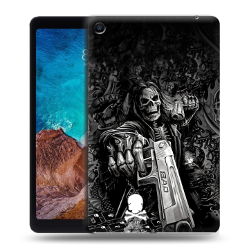 Силиконовый чехол на Xiaomi Mi Pad 4 Plus с принтом Скелет Силиконовый чехол на Xiaomi Mi Pad 4 Plus с принтом Скелет