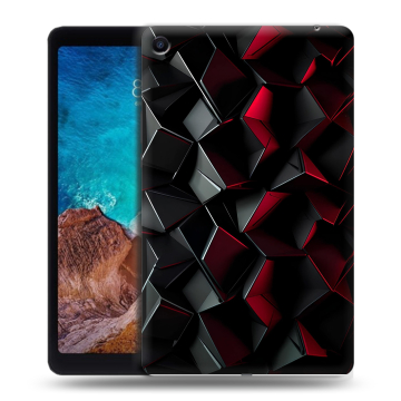 Силиконовый чехол на Xiaomi Mi Pad 4 Plus с принтом Абстракция
