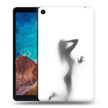 Силиконовый чехол на Xiaomi Mi Pad 4 Plus с принтом Силуэт