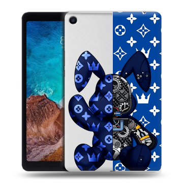 Силиконовый чехол на Xiaomi Mi Pad 4 Plus с принтом Луи робот