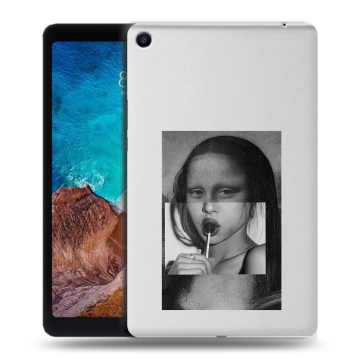 Силиконовый чехол на Xiaomi Mi Pad 4 Plus с принтом Мона Лиза