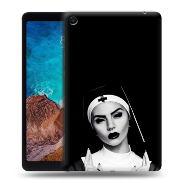 Силиконовый чехол на Xiaomi Mi Pad 4 Plus с принтом монашка