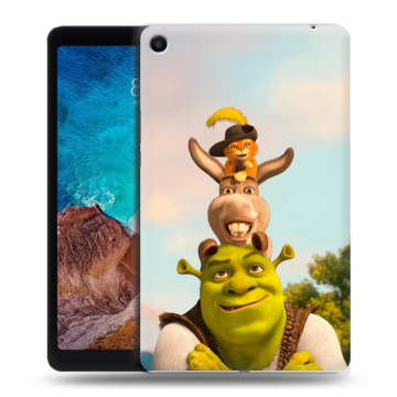Силиконовый чехол на Xiaomi Mi Pad 4 Plus с принтом Шрек Shrek Силиконовый чехол на Xiaomi Mi Pad 4 Plus с принтом Шрек Shrek