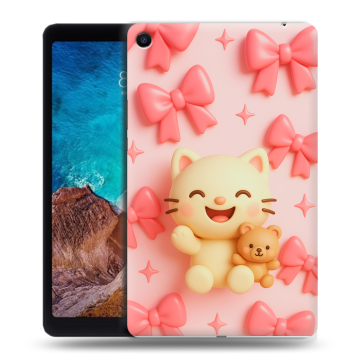 Силиконовый чехол на Xiaomi Mi Pad 4 Plus с принтом для девочек