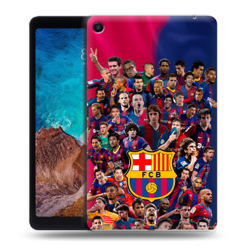 Силиконовый чехол на Xiaomi Mi Pad 4 Plus с принтом Барселона Barcelona