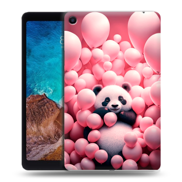 Силиконовый чехол на Xiaomi Mi Pad 4 Plus с принтом Панда