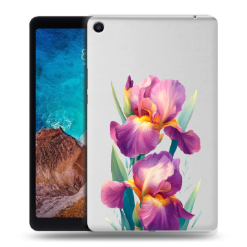 Силиконовый чехол на Xiaomi Mi Pad 4 Plus с принтом Цветы орхидеи Силиконовый чехол на Xiaomi Mi Pad 4 Plus с принтом Цветы орхидеи