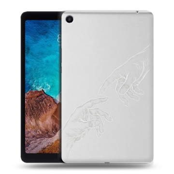 Силиконовый чехол на Xiaomi Mi Pad 4 Plus с принтом Сотворение мира Силиконовый чехол на Xiaomi Mi Pad 4 Plus с принтом Сотворение мира