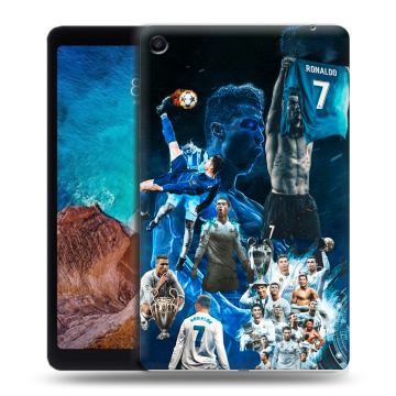 Силиконовый чехол на Xiaomi Mi Pad 4 Plus с принтом Реал Роналдо Силиконовый чехол на Xiaomi Mi Pad 4 Plus с принтом Реал Роналдо