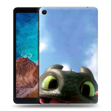 Силиконовый чехол на Xiaomi Mi Pad 4 Plus с принтом Как приручить дракона