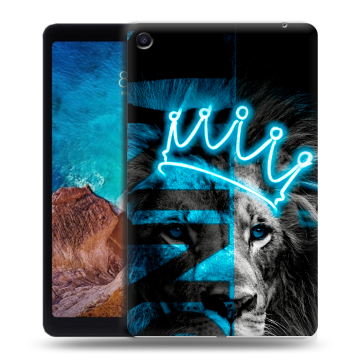 Силиконовый чехол на Xiaomi Mi Pad 4 Plus с принтом Король лев