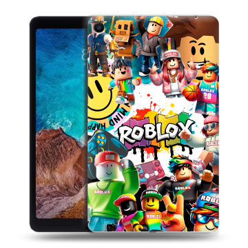 Силиконовый чехол на Xiaomi Mi Pad 4 Plus с принтом Roblox Роблокс Силиконовый чехол на Xiaomi Mi Pad 4 Plus с принтом Roblox Роблокс