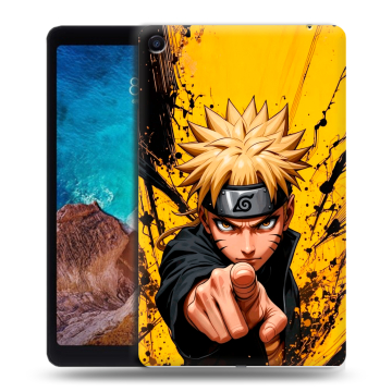Силиконовый чехол на Xiaomi Mi Pad 4 Plus с принтом Naruto Наруто