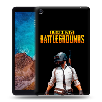Силиконовый чехол на Xiaomi Mi Pad 4 Plus с принтом PUGB ПАГБ